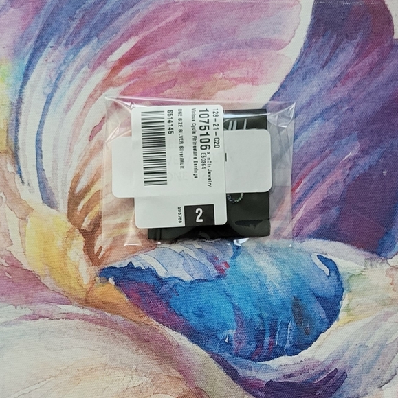 Vicious Cycle Colorful Rhinestone Earrings - Picture 3 of 5